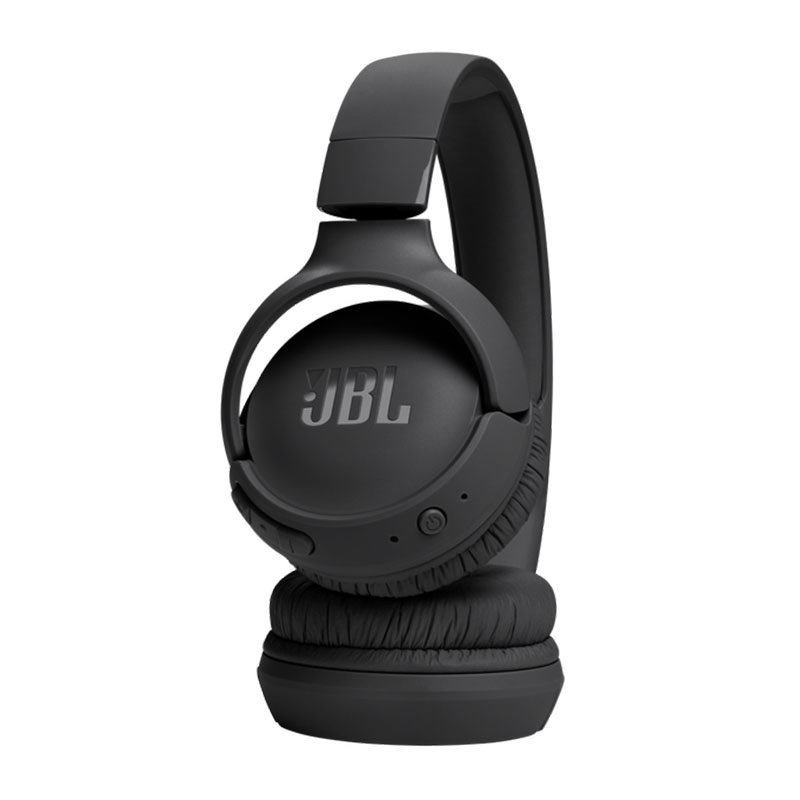 JBL Tune 520BT with JBL Pure Bass Sound Wireless On-Ear Headphones Bluetooth 5.3, 57-Hour Battery Life - Black
