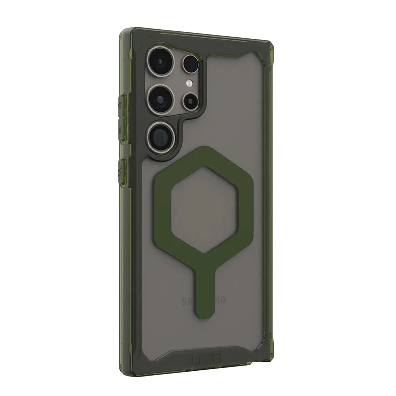 UAG Plyo Pro Phone Case for Samsung Galaxy S24 Ultra – Ice/Olive