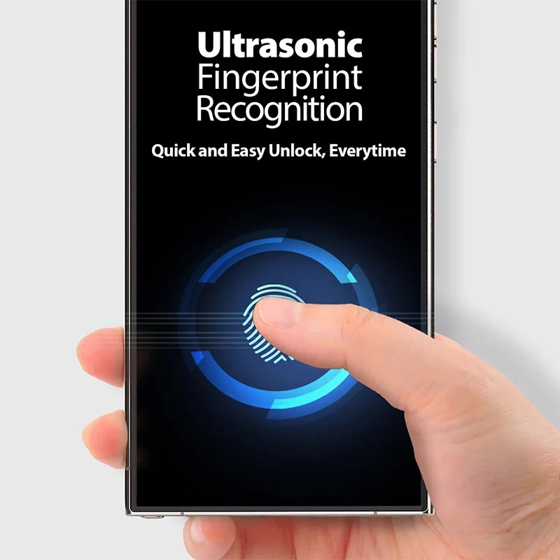 Whitestone [Dome Glass] Tempered Glass Screen Protector  Liquid Dispersion Tech For Samsung Galaxy S24 Ultra with UV Kit - 2 Pack