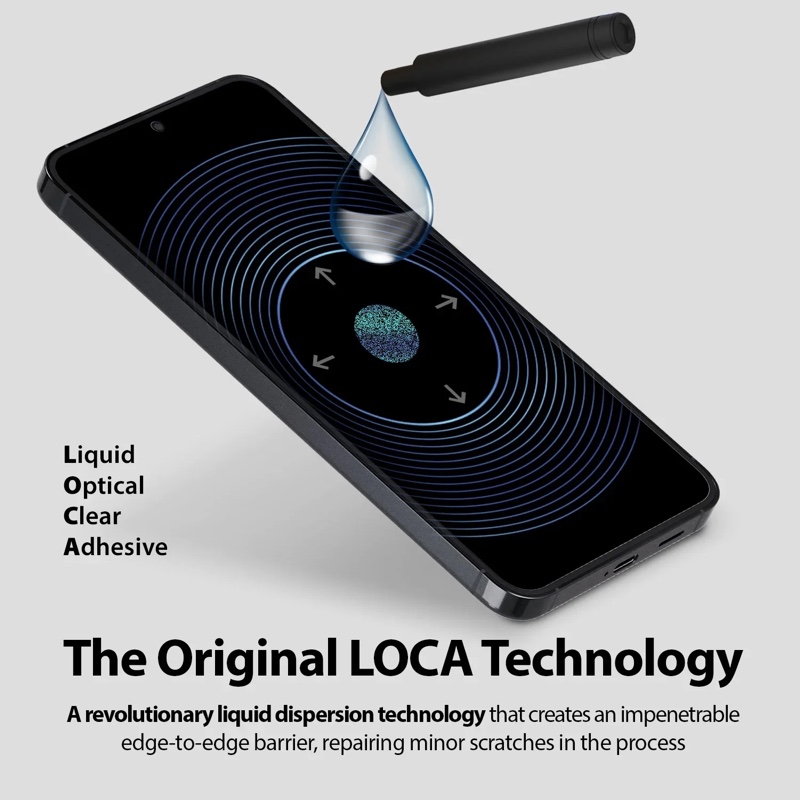 Whitestone [Dome Glass] Tempered Glass Screen Protector Liquid Dispersion Tech For Samsung Galaxy S24 with UV Kit – 2 Pack