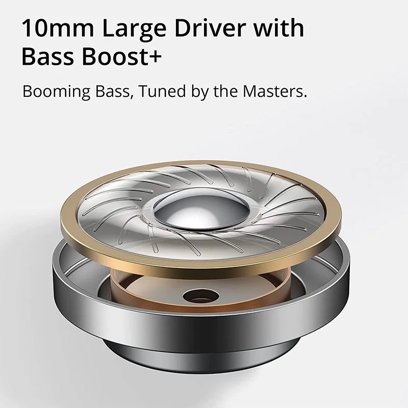 GoPods D by Dizo realme TechLife with ENC Noise Cancellation True Wireless Bluetooth Headset - White