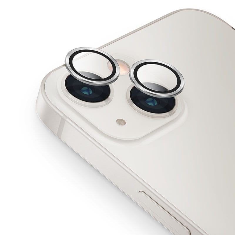 UNIQ Optix iPhone 13 / 13 Mini Camera Lens Protector - Sterling (Silver)