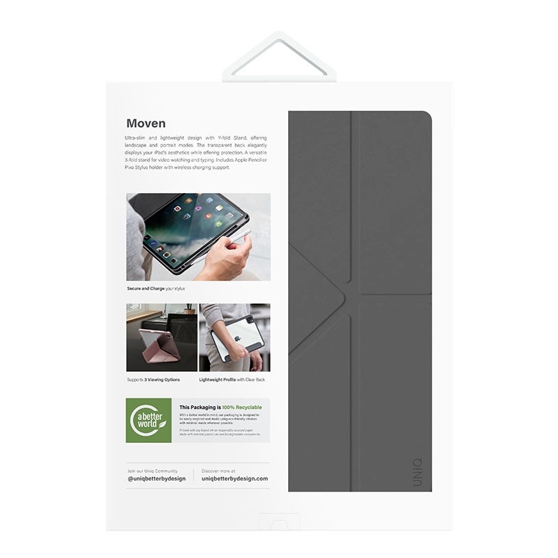 Uniq Moven Case for iPad Pro 13 (2024) – Grey