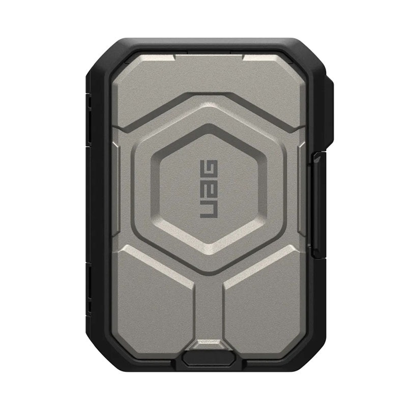 UAG Magnetic Wallet with Stand - Black/Titanium