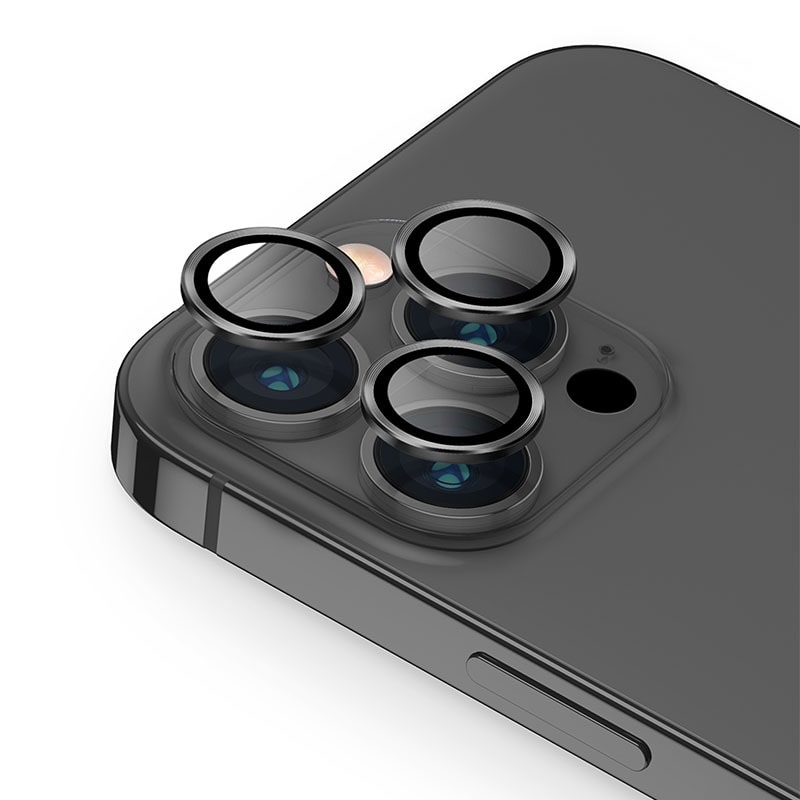 UNIQ Optix iPhone 13 Pro / 13 Pro Max Camera Lens Protector - Graphite