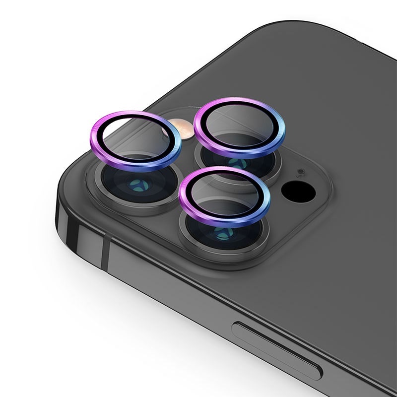 UNIQ Optix iPhone 13 Pro / 13 Pro Max Camera Lens Protector – Iridescent