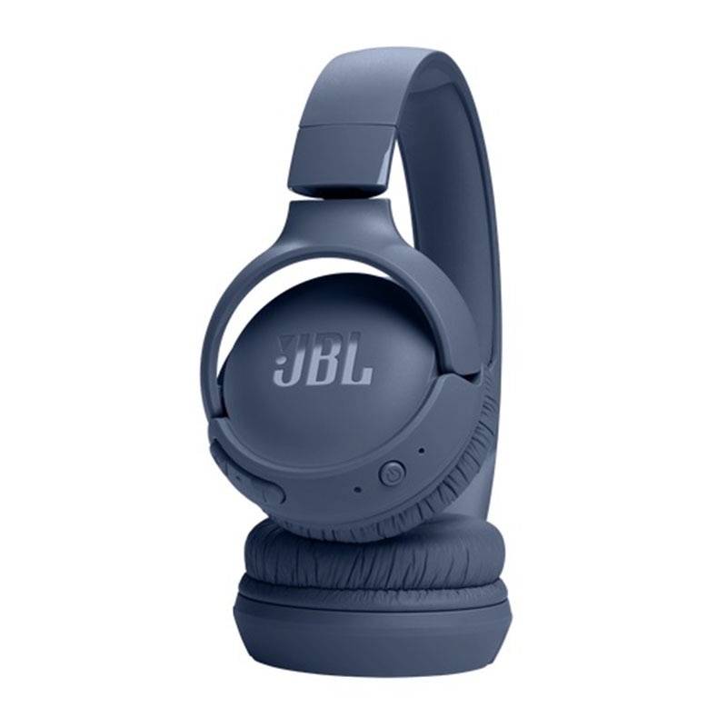 JBL Tune 520BT with JBL Pure Bass Sound Wireless On-Ear Headphones Bluetooth 5.3, 57-Hour Battery Life - Blue