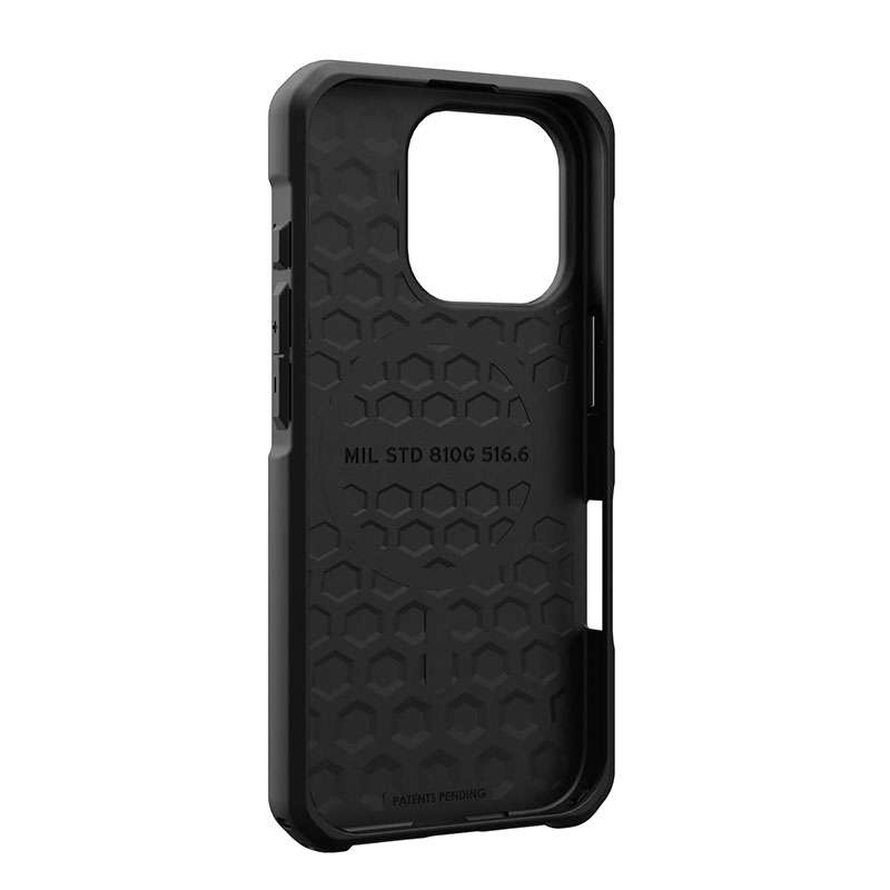 UAG Metropolis LT Magsafe Compatible Phone Case for iPhone 16 Pro - Kevlar Black