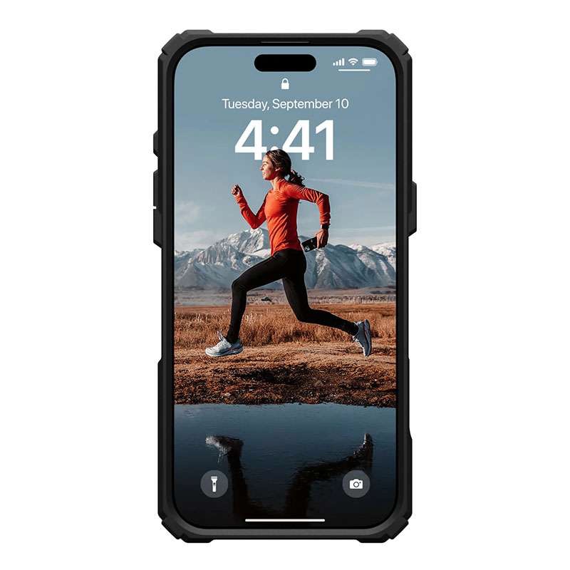 UAG Plasma XTE MagSafe Compatible Phone Case for iPhone 16 Pro Max - Black/Orange