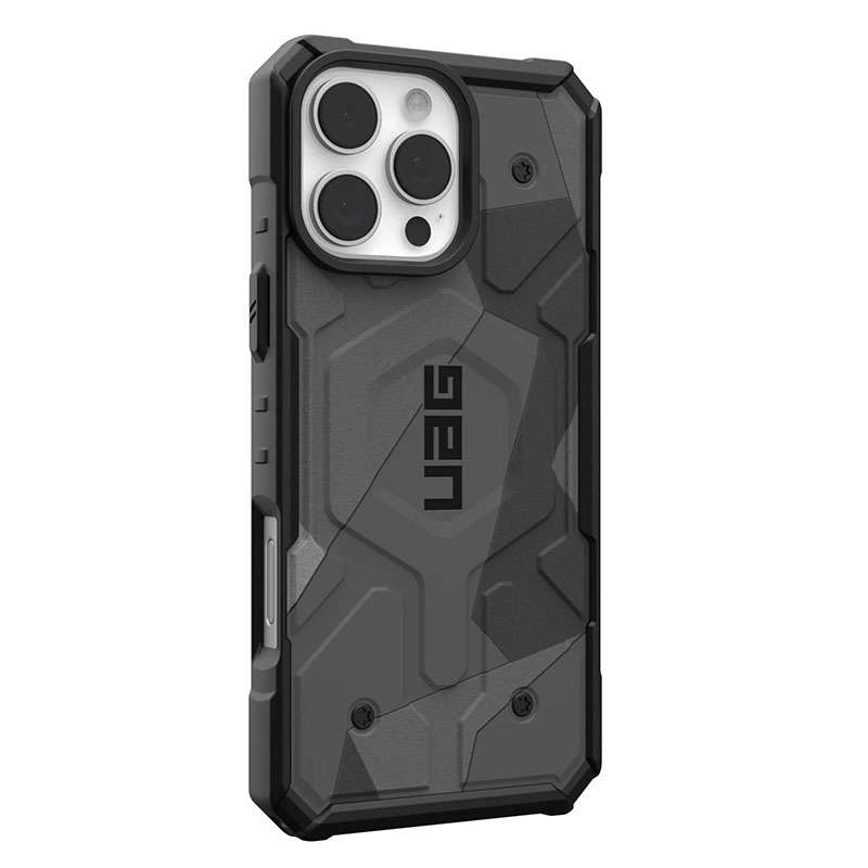 UAG Pathfinder SE Magsafe Compatible Phone Case for iPhone 16 Pro Max – Geo Camo