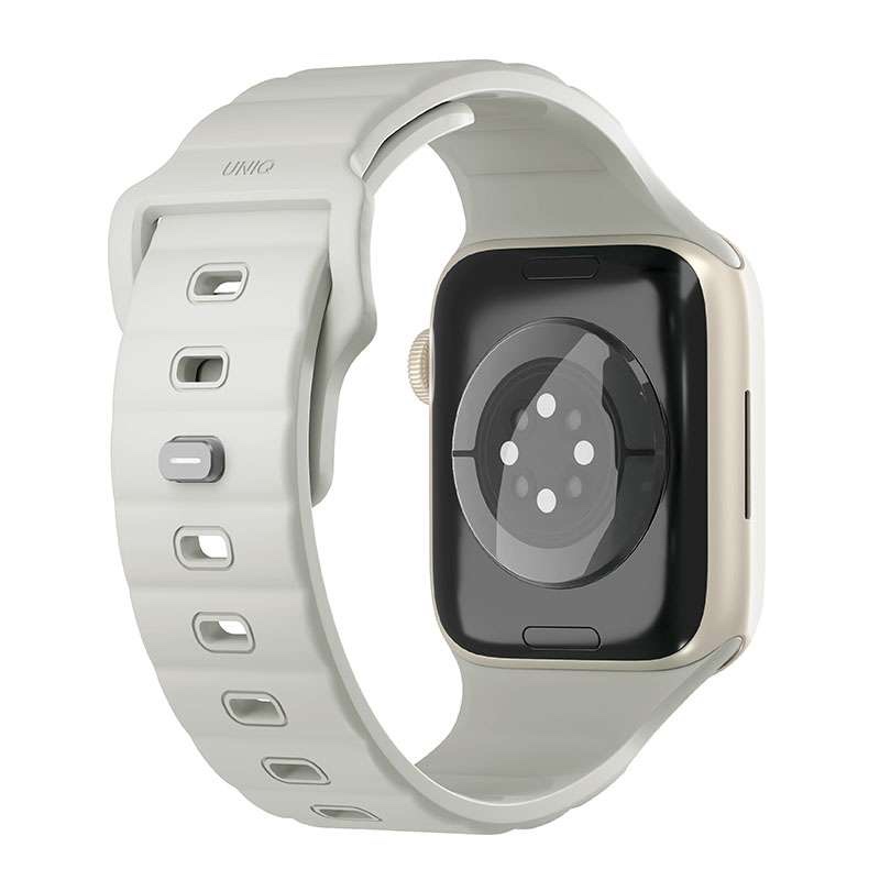 UNIQ Stride SE FKM Rubber Strap for Apple Watch Series 1-10 & SE/SE2 42/41/40MM - White