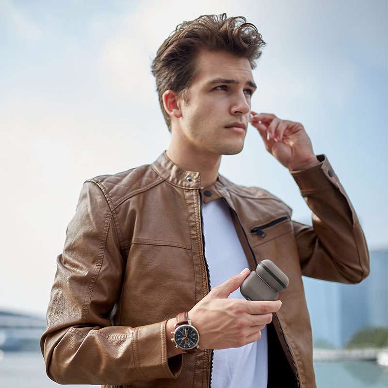 UNIQ Lyden DS Case for Apple AirPods 4th Gen - Grey