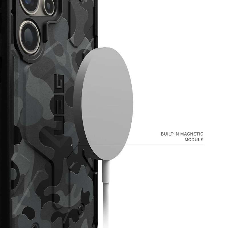 UAG Pathfinder SE Magsafe Compatible Phone Case for Samsung Galaxy S24 Ultra – Midnight Camo