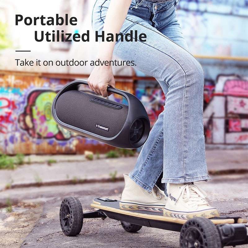 Tronsmart Bang 60W Outdoor Party Speaker with LED & TuneConn Sync, NFC, App Control, Super Bass