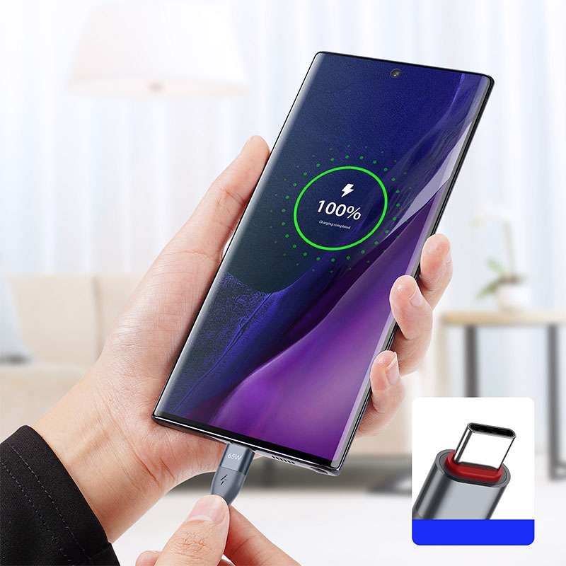 Duzzona PD 65W USB C to USB C Cable 300cm - Grey