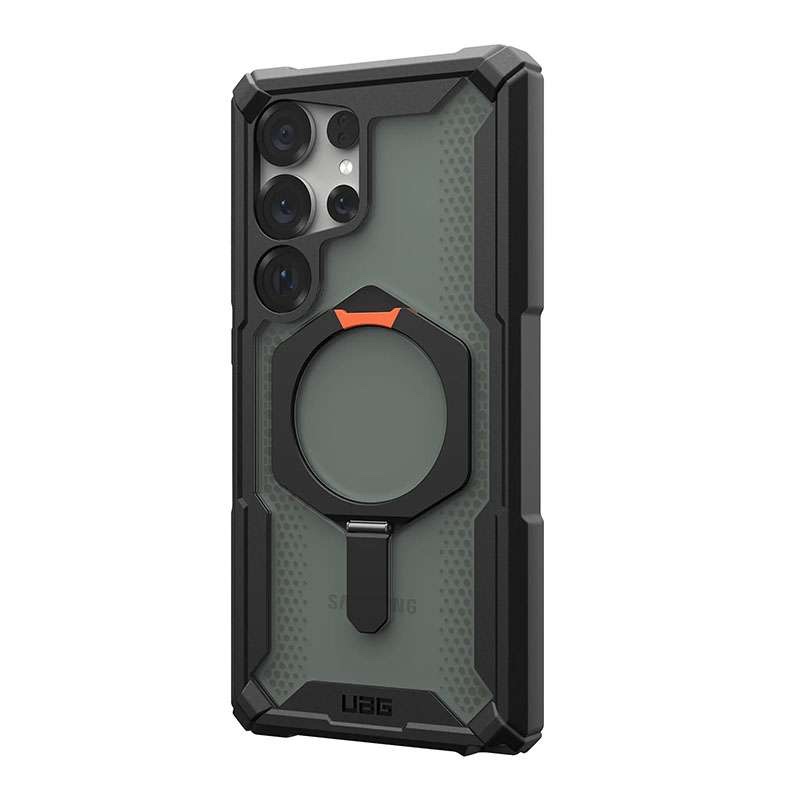 UAG Plasma XTE MagSafe Compatible Phone Case for Samsung Galaxy S25 Ultra - Black/Orange