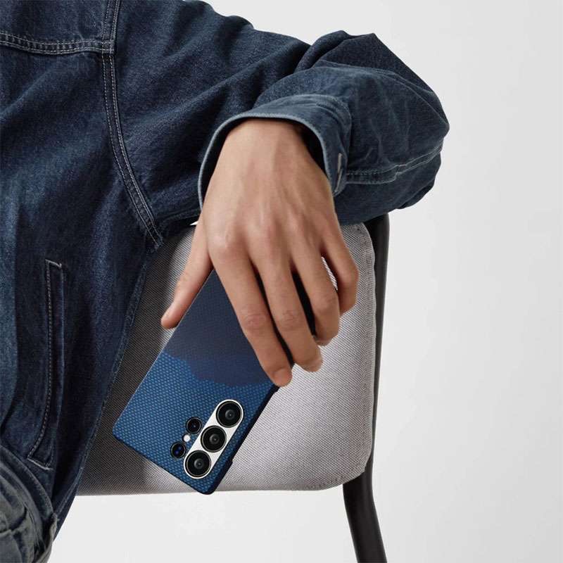 Pitaka StarPeak Tactile Woven case for Samsung Galaxy S25 Ultra – Milky Way Galaxy