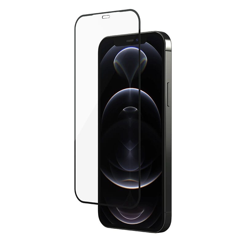 RhinoShield 3D Impact Screen Protector for iPhone 12 Pro Max (Black) + Alignment Frame