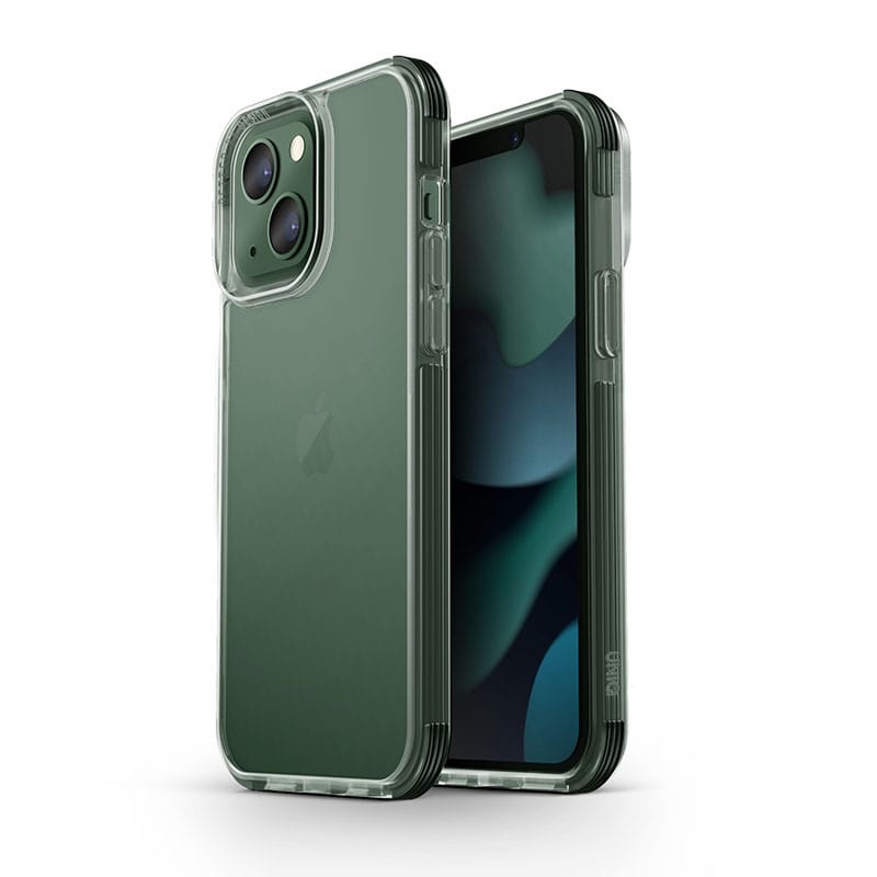 UNIQ HYBRID IPhone 13 Combat Phone Case Hunter (Green) Dab Lew