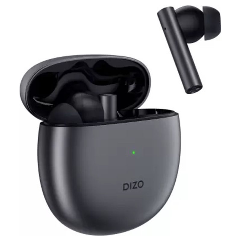 Dizo GoPods with Active Noise Cancellation (by Realme TechLife) - Smoky Grey