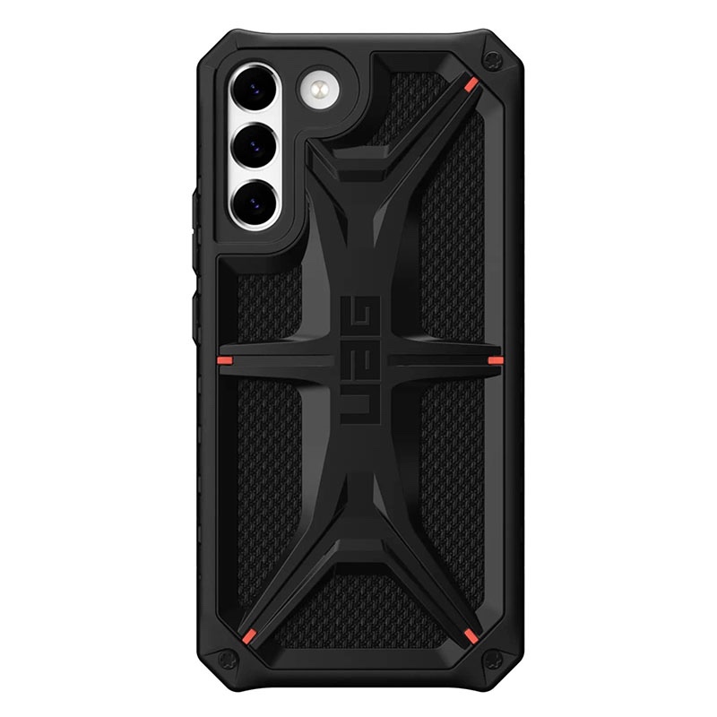 UAG Samsung Galaxy S22+ Phone Case Monarch - Kevlar Black - 810070368609