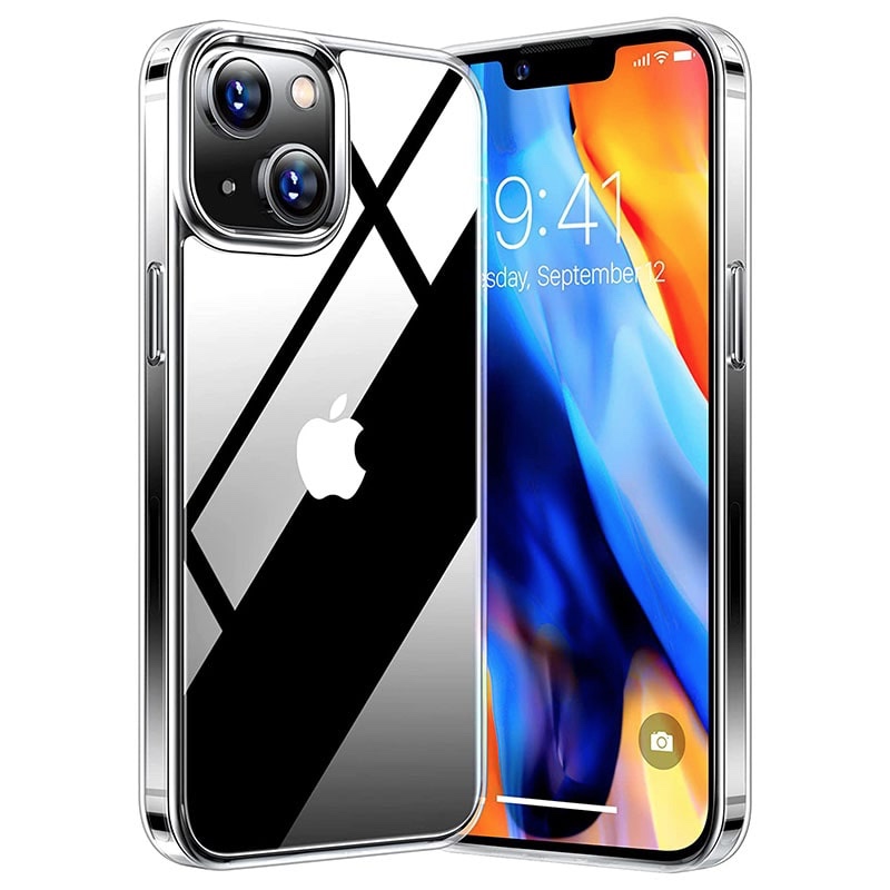 Torras Diamond Series Phone Case for iPhone 14 6.1 Inch - Clear
