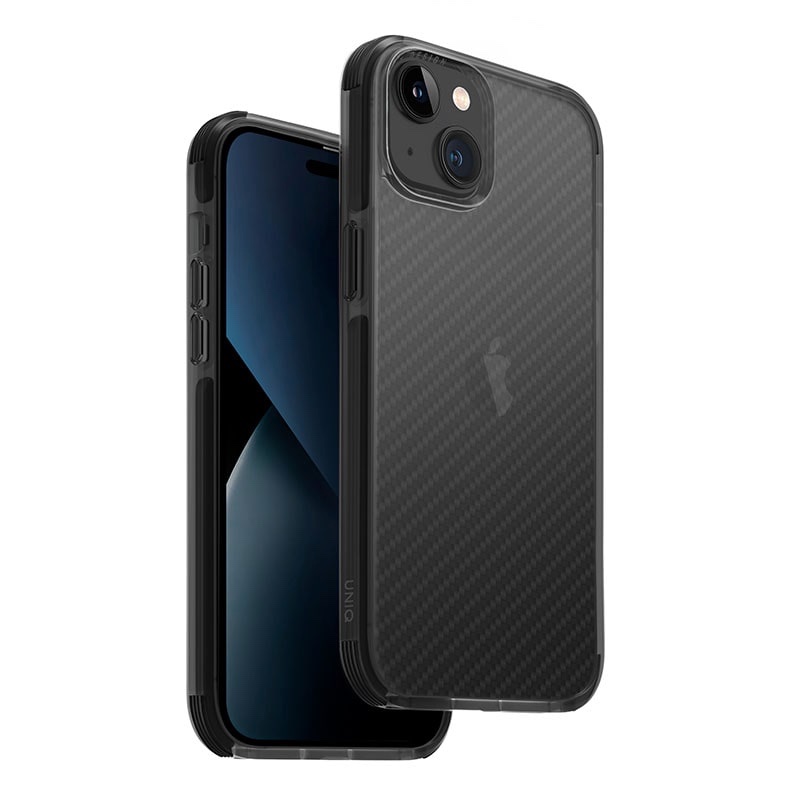 UNIQ Combat Phone Case for iPhone 14 Plus - Aramid (Smoke)