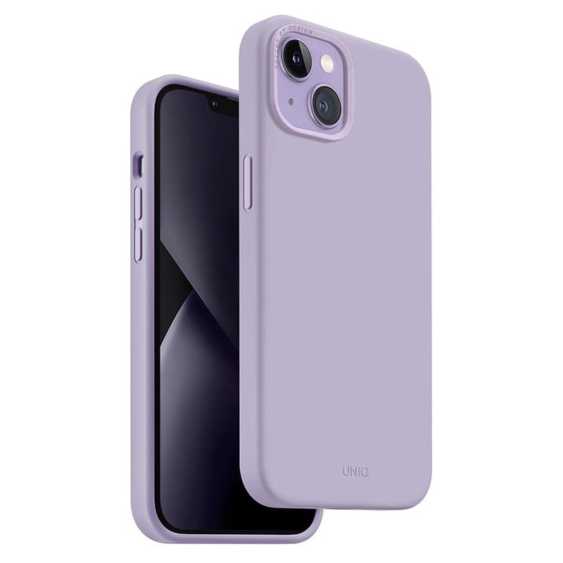 UNIQ Lino Phone Case for iPhone 14 Plus - Lilac (Lavender)