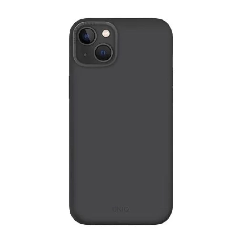 UNIQ Lino Hue Phone Case for iPhone 14 Plus - Charcoal (Grey)