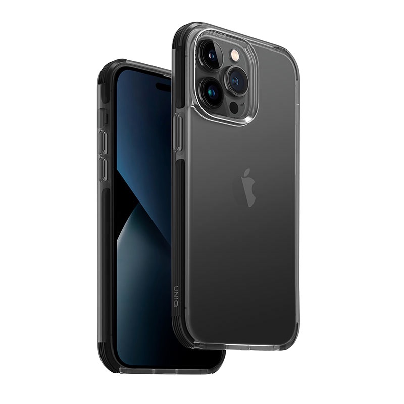 UNIQ Combat Phone Case for iPhone 14 Pro - Carbon (Black)