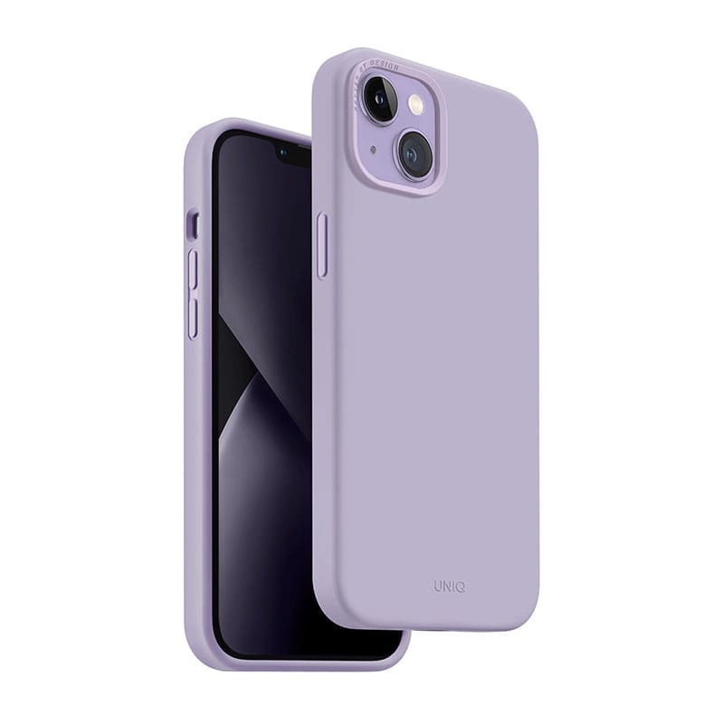 UNIQ Lino Phone Case for iPhone 14 - Lilac (Lavender)
