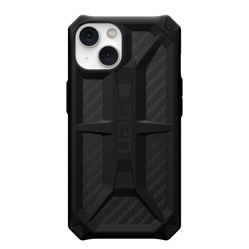 UAG Monarch Phone Case for iPhone 14 & iPhone 13 - Carbon Fiber