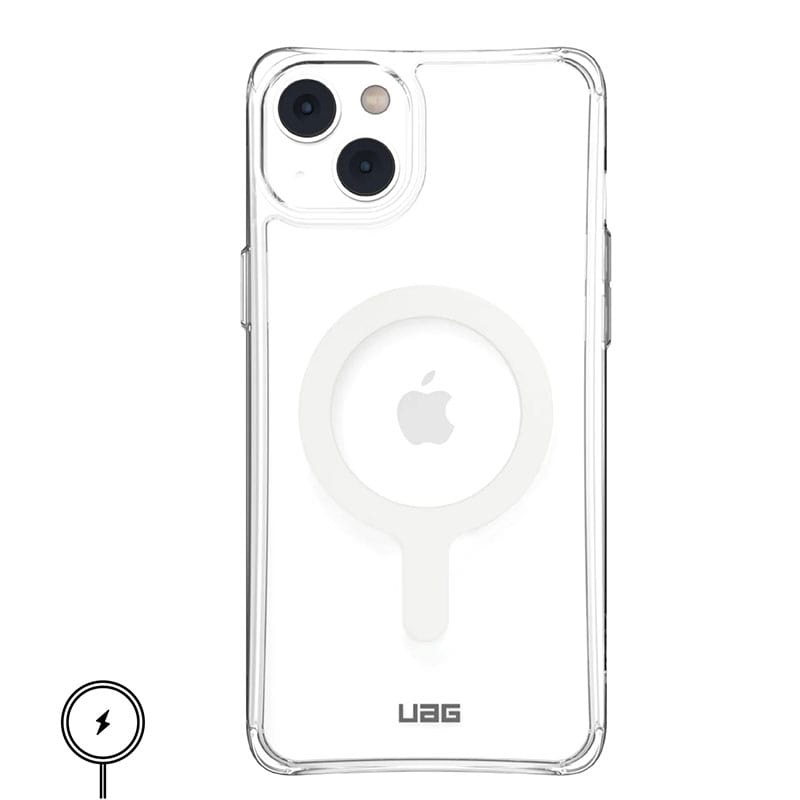 UAG Plyo Series Magsafe Compatible Phone Case for iPhone 14 Plus - Ice