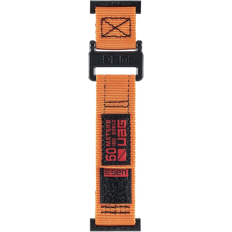 UAG Apple Watch 49/45/44/42 - Active Strap  for Apple Watch Series 1-8 & SE/SE2 ( 49/45/42/44mm) - Orange - 812451031942