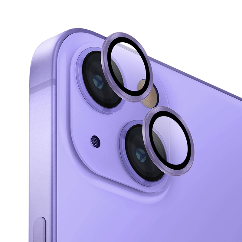 UNIQ OPTIX iPhone 14 / 14 Plus Camera Lens Protector - Lilac (Lavender)