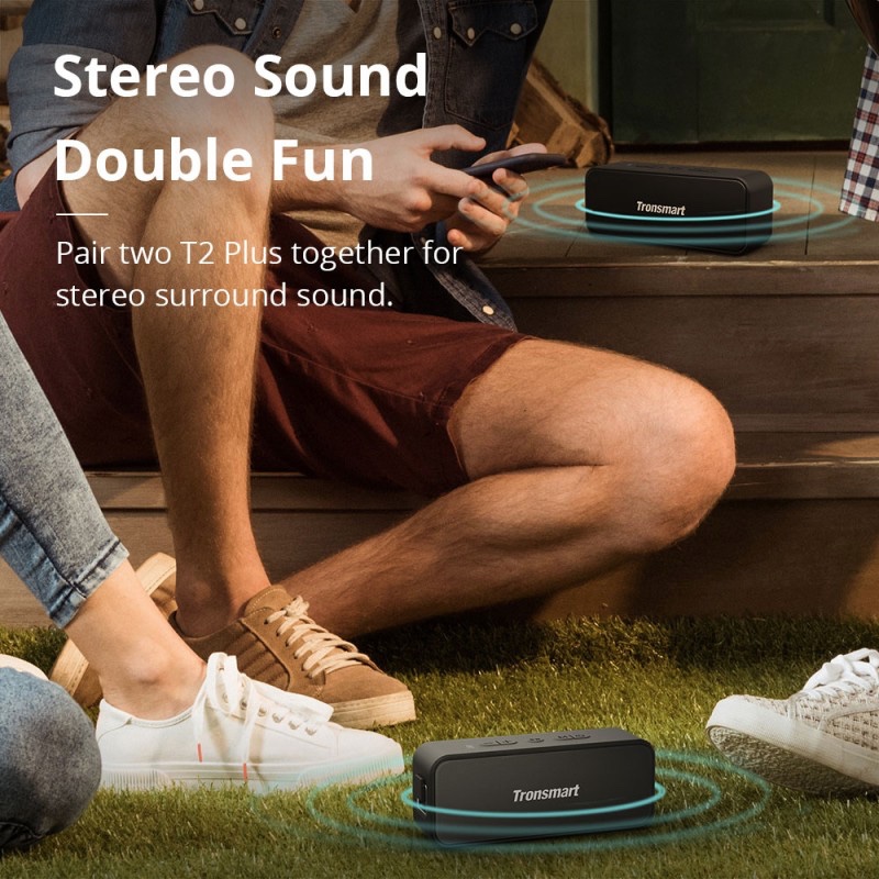 Tronsmart Element T2 Plus Portable Bluetooth Speaker