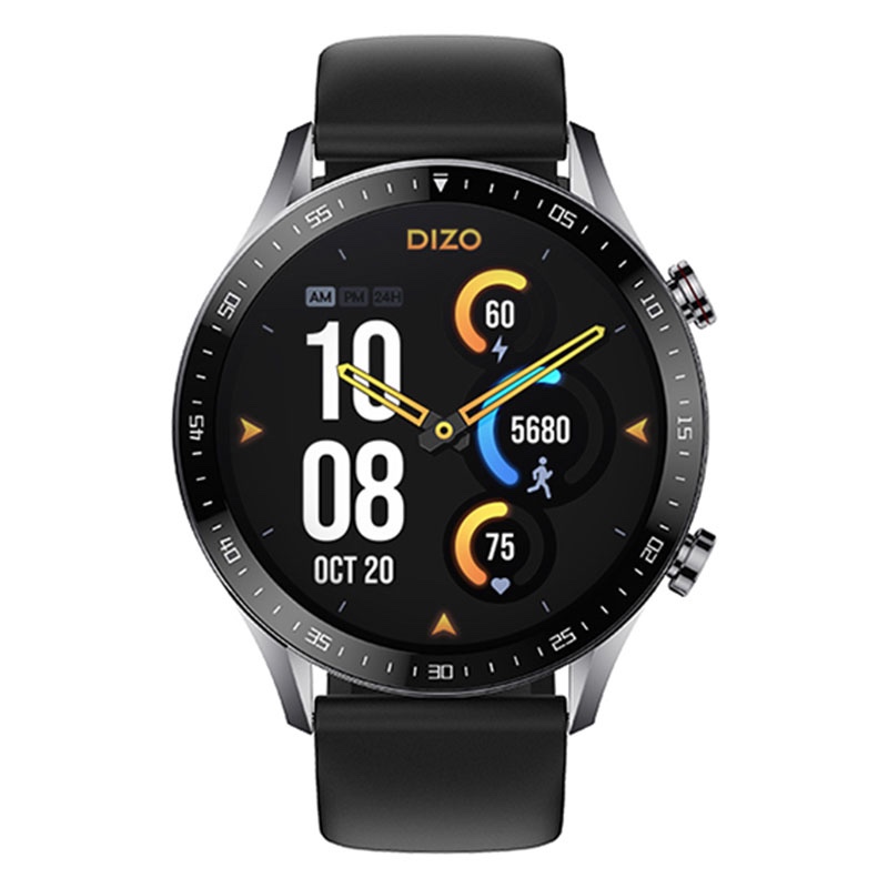 DIZO Watch R Talk Smart Calling Watch with Real Amoled Display (by Realme Techlife)- Black