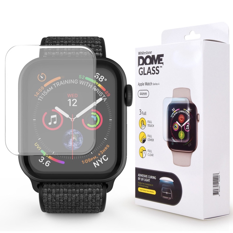 Whitestone Apple Watch Series 4 / 5 / 6 / SE (44 MM) Pack of 2