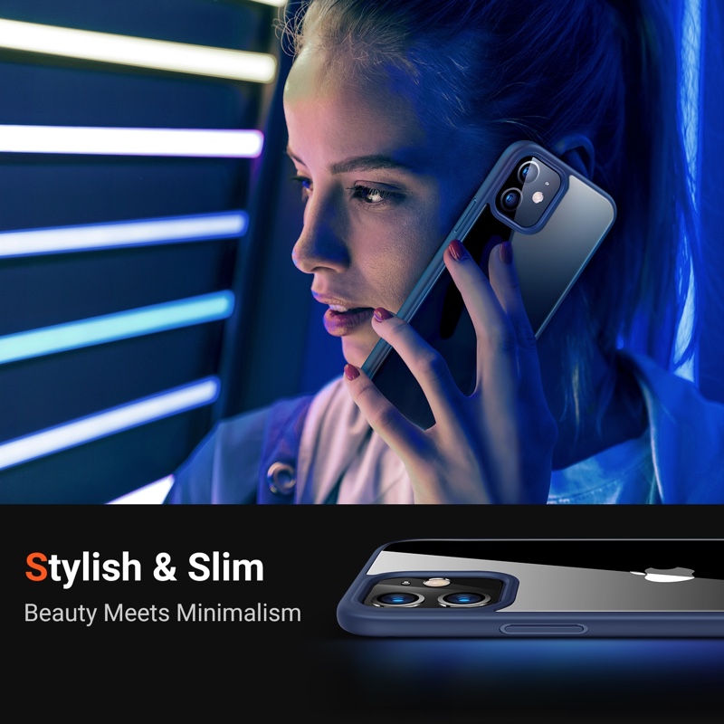 TORRAS Diamond Series Phone Case for iPhone 12 Pro Max - Blue (X002L29TRV)