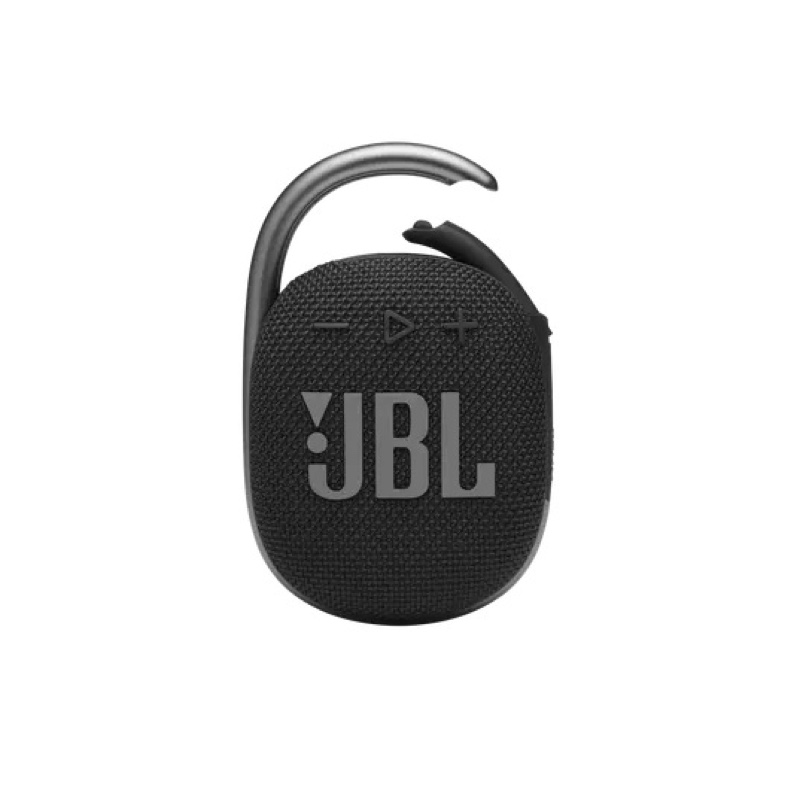JBL Clip 4: Ultra Portable Speaker with Bluetooth, Built-in Battery, Waterproof and Dustproof Feature – Black
