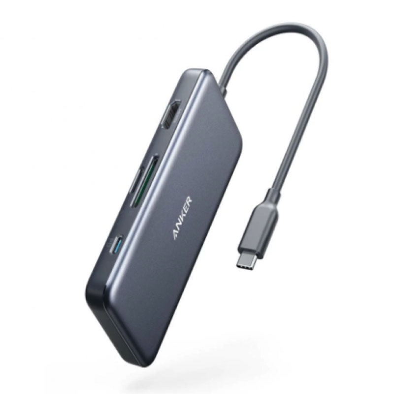 Anker 341 USB-C Hub (7-In-1) - Grey - A8346HA1