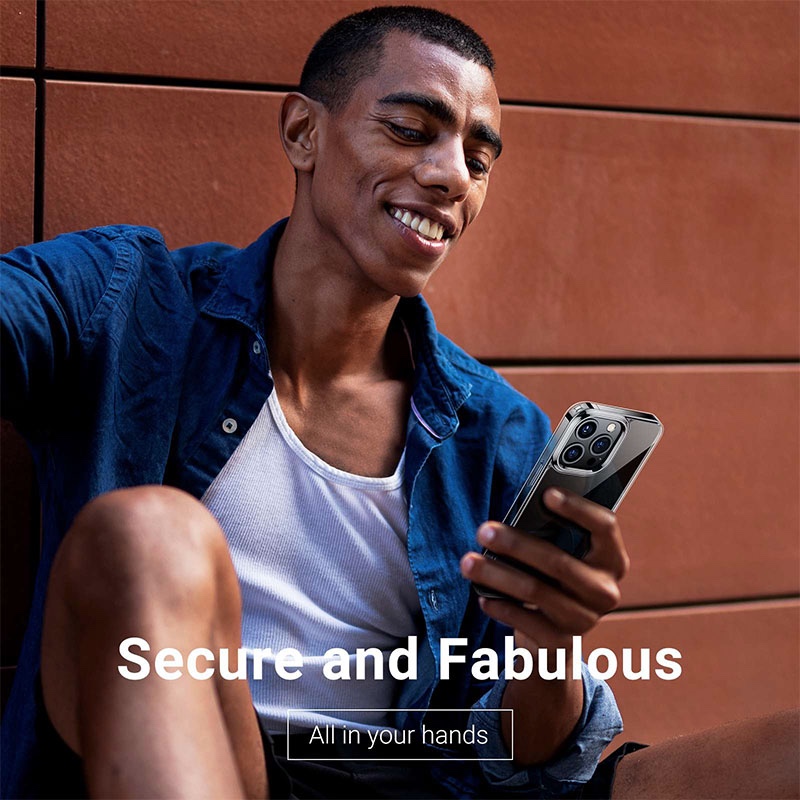 Torras Diamond Series Phone Case for iPhone 13 Pro - Clear - X00210W1TCP