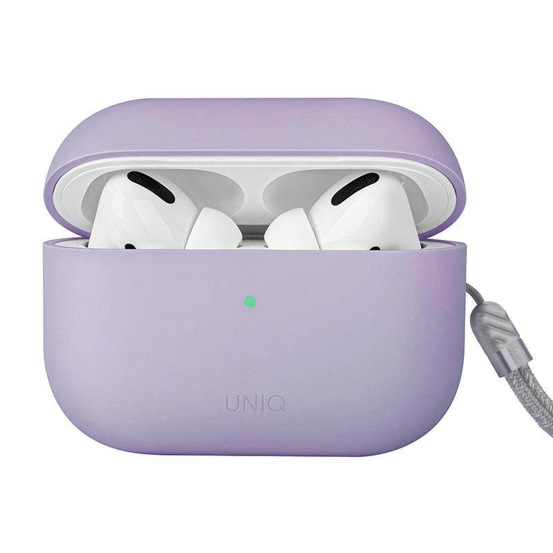 UNIQ Lino Hybrid Liquid Silicone AirPods Pro 2nd Gen (2022) Case – Lilac (Lavender)