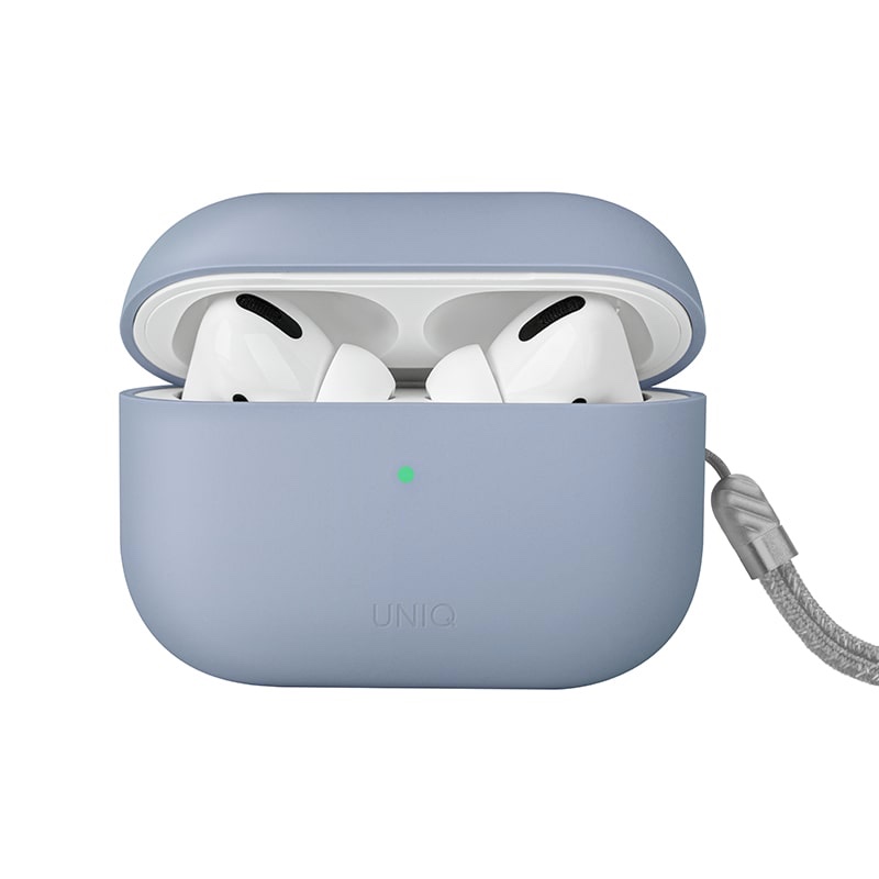 UNIQ Lino Hybrid Liquid Silicone AirPods Pro 2nd Gen (2022) Case – Arctic Blue