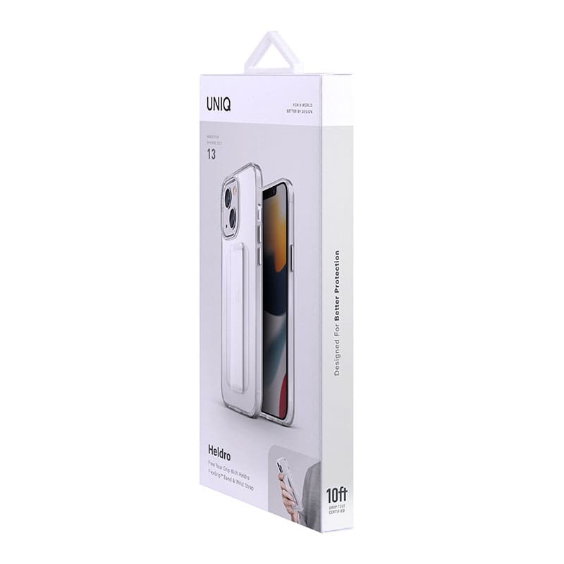 UNIQ HYBRID iPhone 13 Heldro Phone Case - Lucent (Clear)