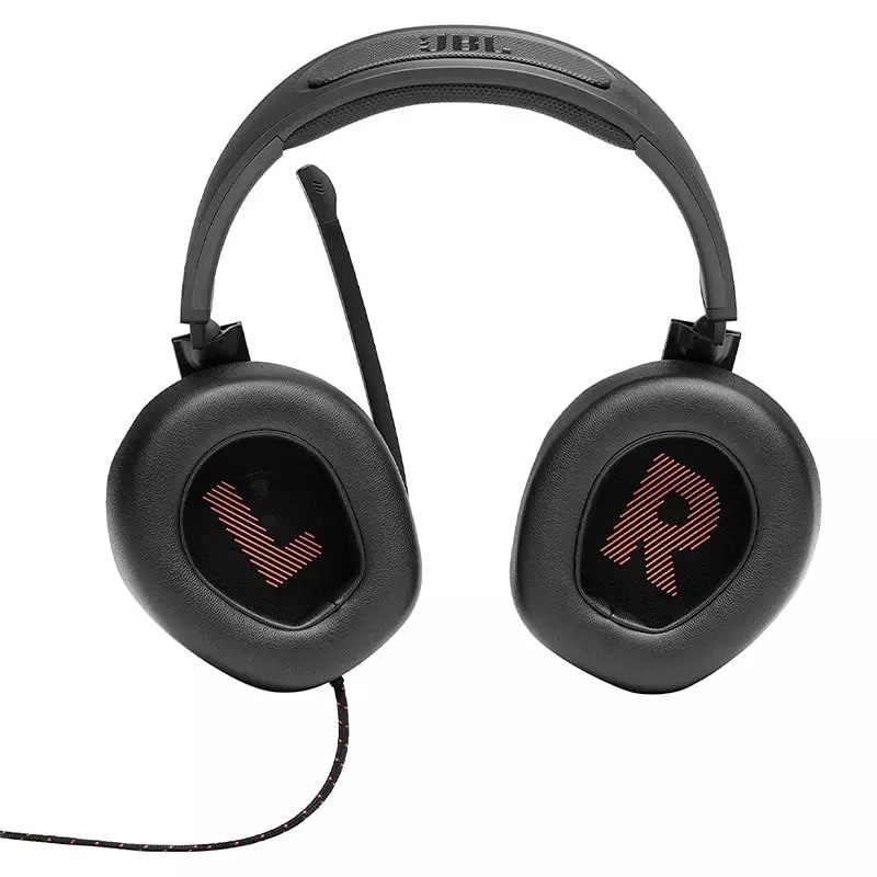 JBL Quantum 300 - Wired Over-Ear Gaming Headphones with JBL Quantum Engine Software - Black