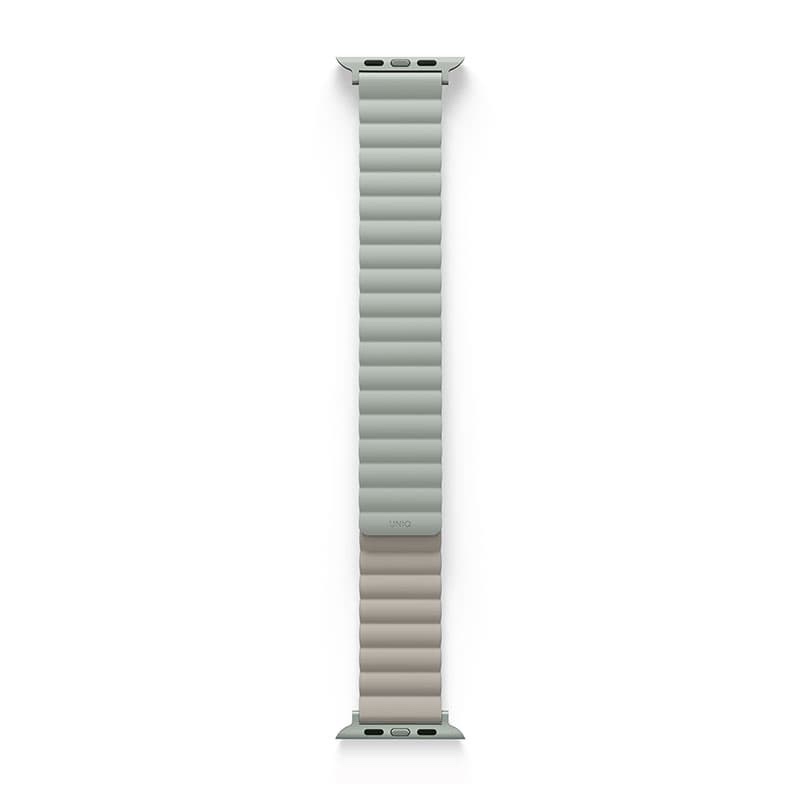 UNIQ REVIX Reversible Magnetic Apple Watch Strap for Series 1-10, SE/SE2 & Watch Ultra  49/45/44/42MM - Sage (Beige)