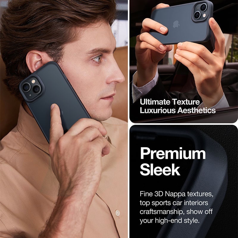 Torras Guardian Series Phone Case for iPhone 14 Plus 6.7 Inch - Black