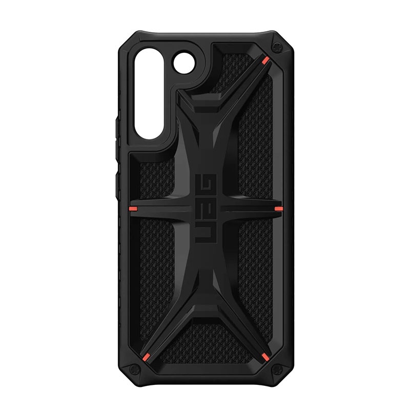 UAG Samsung Galaxy S22+ Phone Case Monarch - Kevlar Black - 810070368609