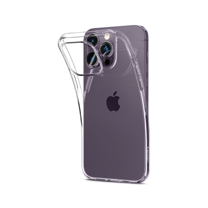 Spigen Bundle Pack for iPhone 14 Pro Max 6.7inch (Crystal Flex Case + Glass.tR Screen Protector + PowerArc 20W Charger) - ASE05406